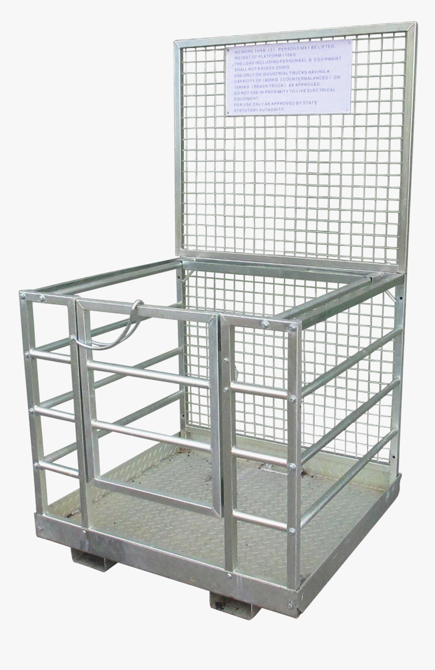 Cage Png Free Download - Safety Cage For Forklift, Transparent Png, Free Download