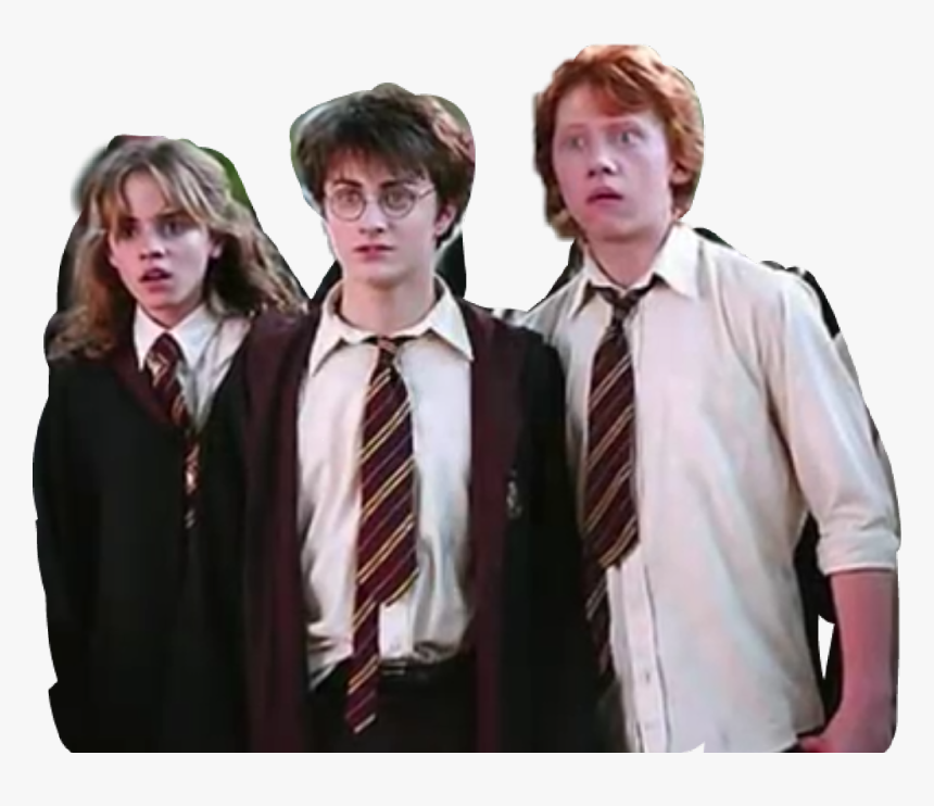 #harry #ron #hermione #bestfriendsforever - Harry Potter Golden Trio Worries, HD Png Download, Free Download