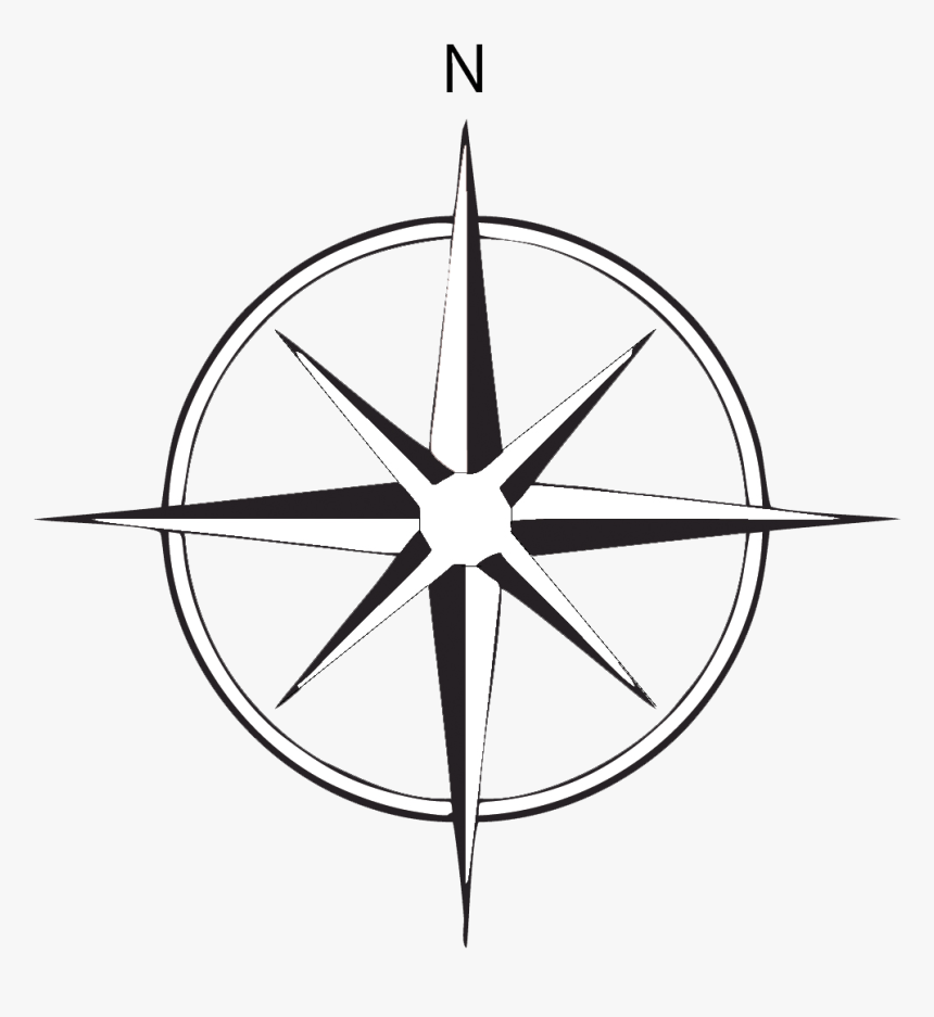 Compass, About Truenorth Construction True North Construction - Transparent Background North Arrow, HD Png Download, Free Download
