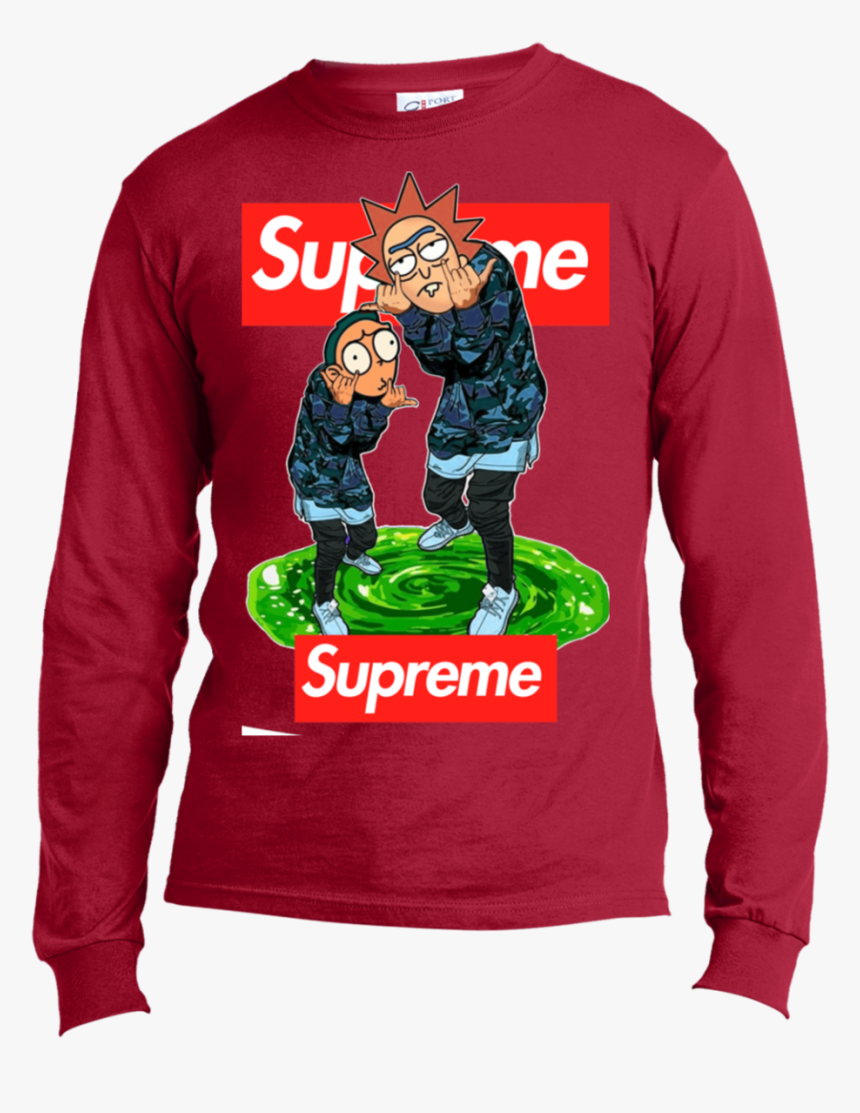[2019] Official Supreme Rick And Morty Shirt, Sweater - Las Vegas Raiders T Shirt, HD Png Download, Free Download