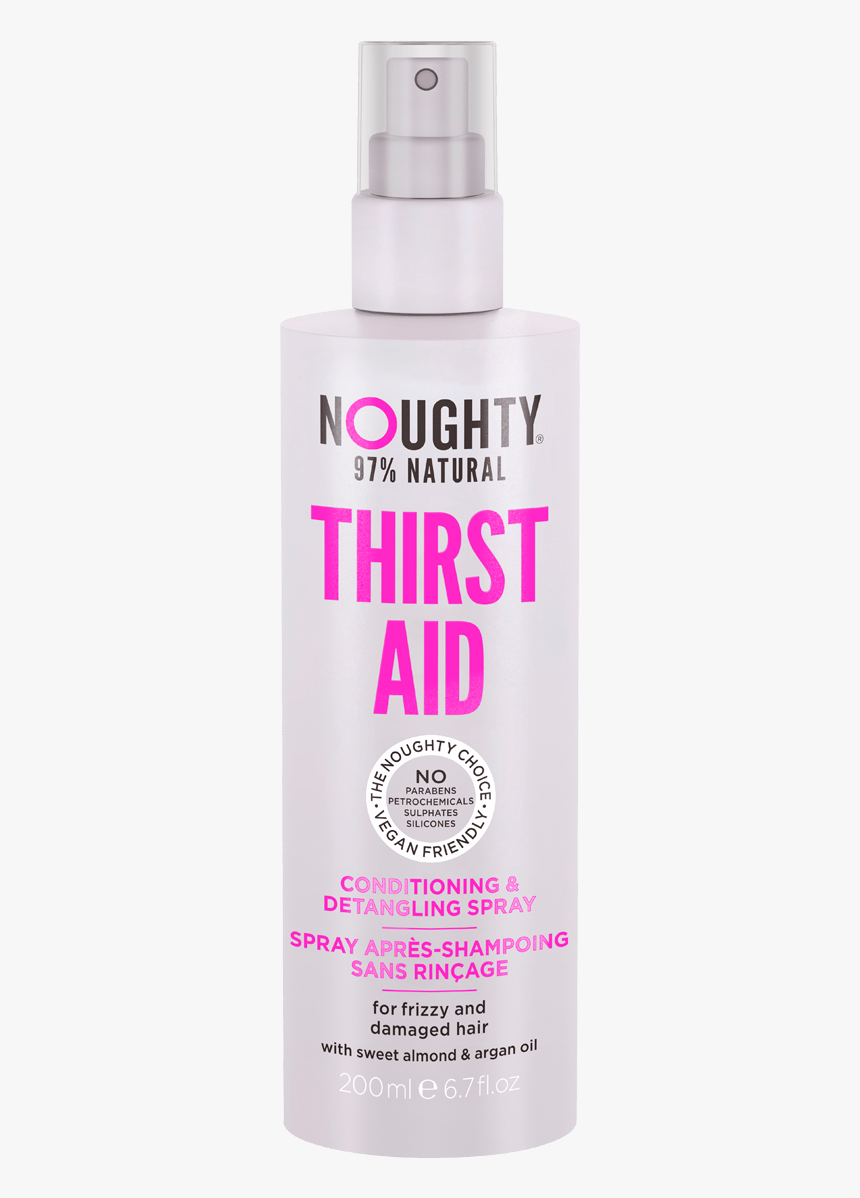 Noughty Thirst Aid Conditioning & Detangling Spray, HD Png Download, Free Download
