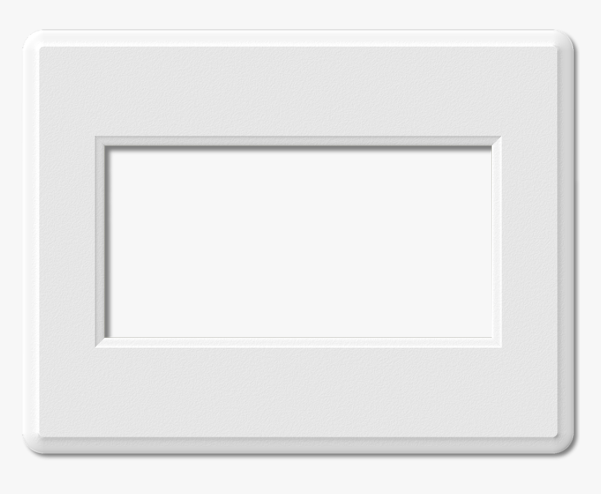 Frame Square White - Display Device, HD Png Download, Free Download