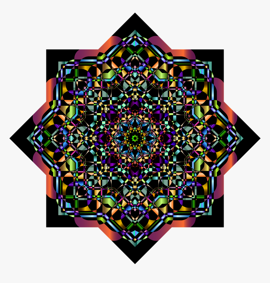 Mandala Abstract Geometric Free Picture - Klipa Piłsudski, HD Png Download, Free Download