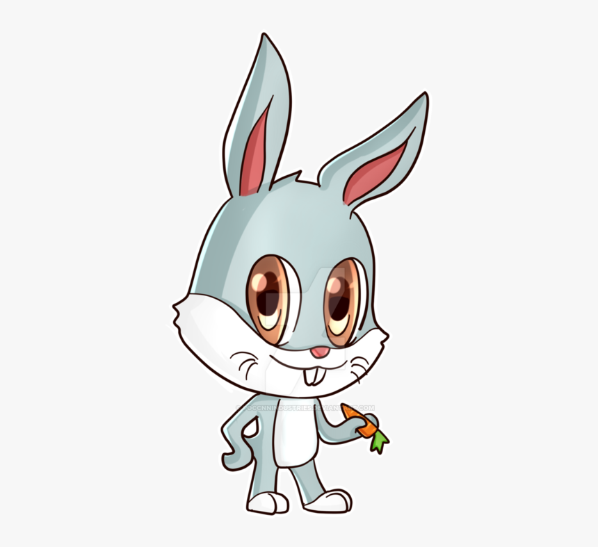 Drawing Bunnies Looney Tunes - Bugs Bunny Chibi, HD Png Download, Free Download