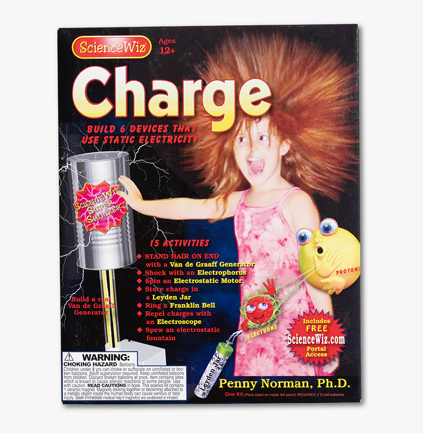 Charge Science Wiz - Magazine, HD Png Download, Free Download