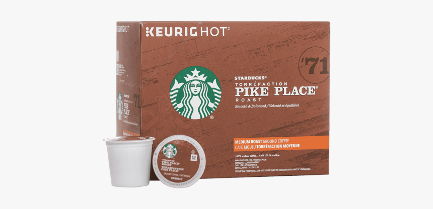 Starbucks Pike Roast Pods, HD Png Download, Free Download
