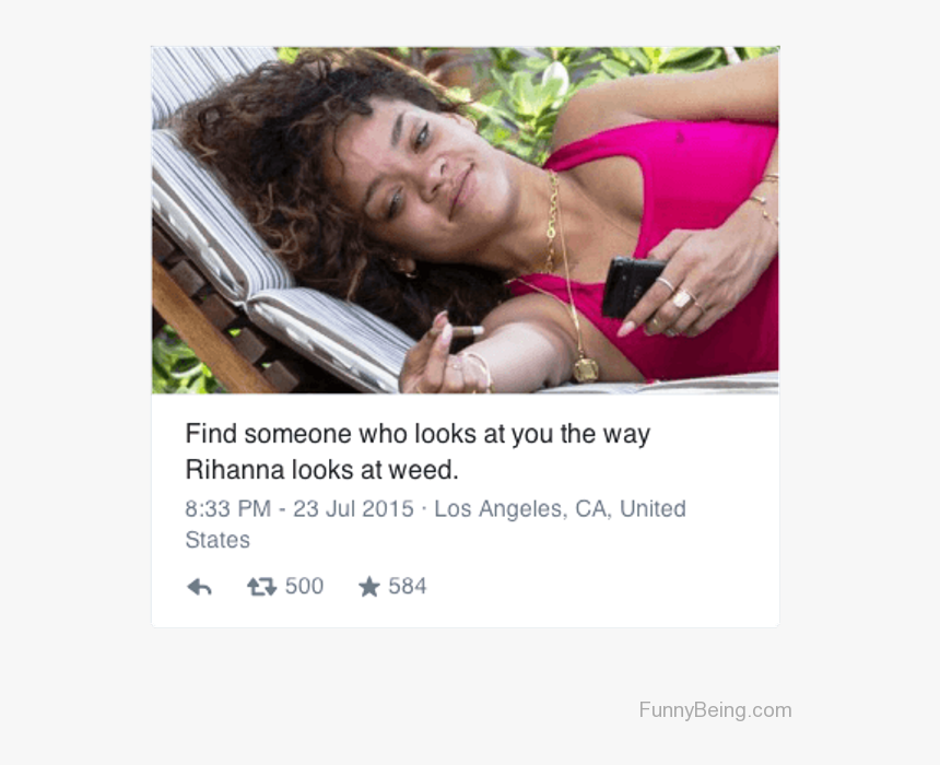 Rihanna Smoking A Blunt, HD Png Download, Free Download