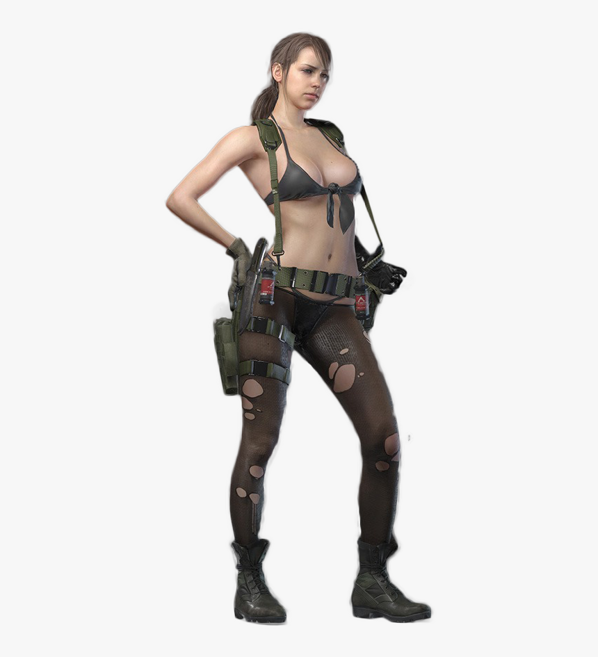 Transparent Metal Gear Solid V Png - Metal Gear Solid Quiet Render, Png Download, Free Download