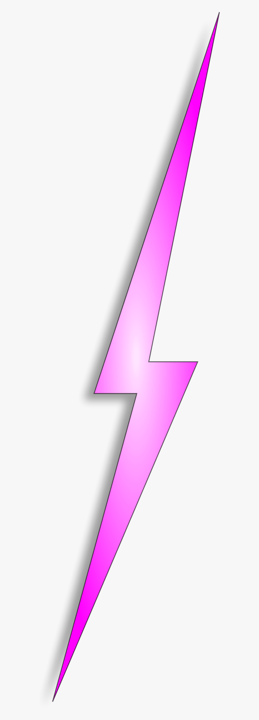 Yellow Lightning Electricity Bolt Thunder Lightning - Purple Lightning Bolt Png, Transparent Png, Free Download