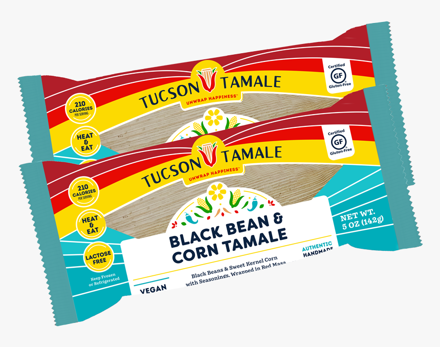 Black Bean & Corn Tamales"
 Class= - Graphic Design, HD Png Download, Free Download