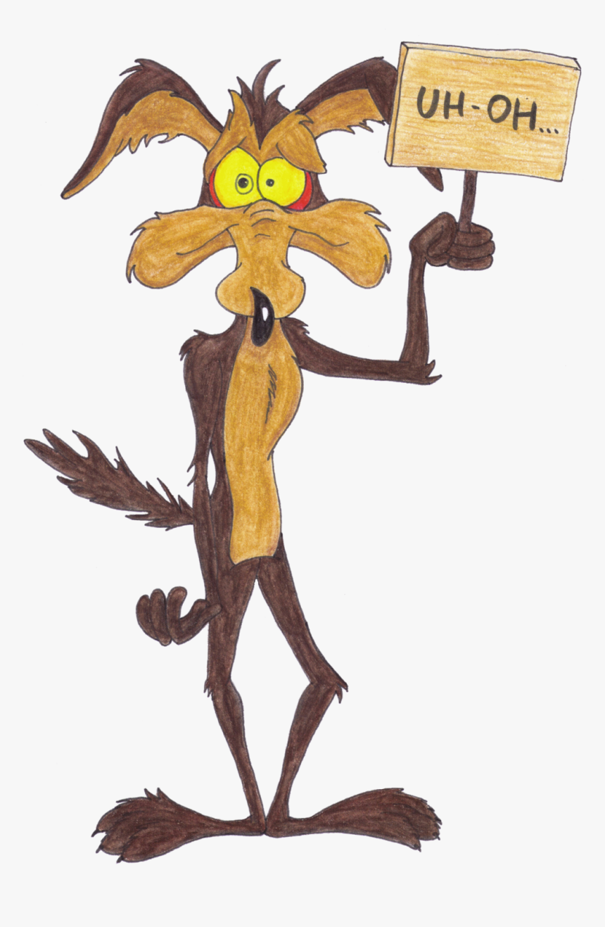 Collection Of Free Coyote Drawing Looney Tunes Download - Wile E Coyote Png, Transparent Png, Free Download