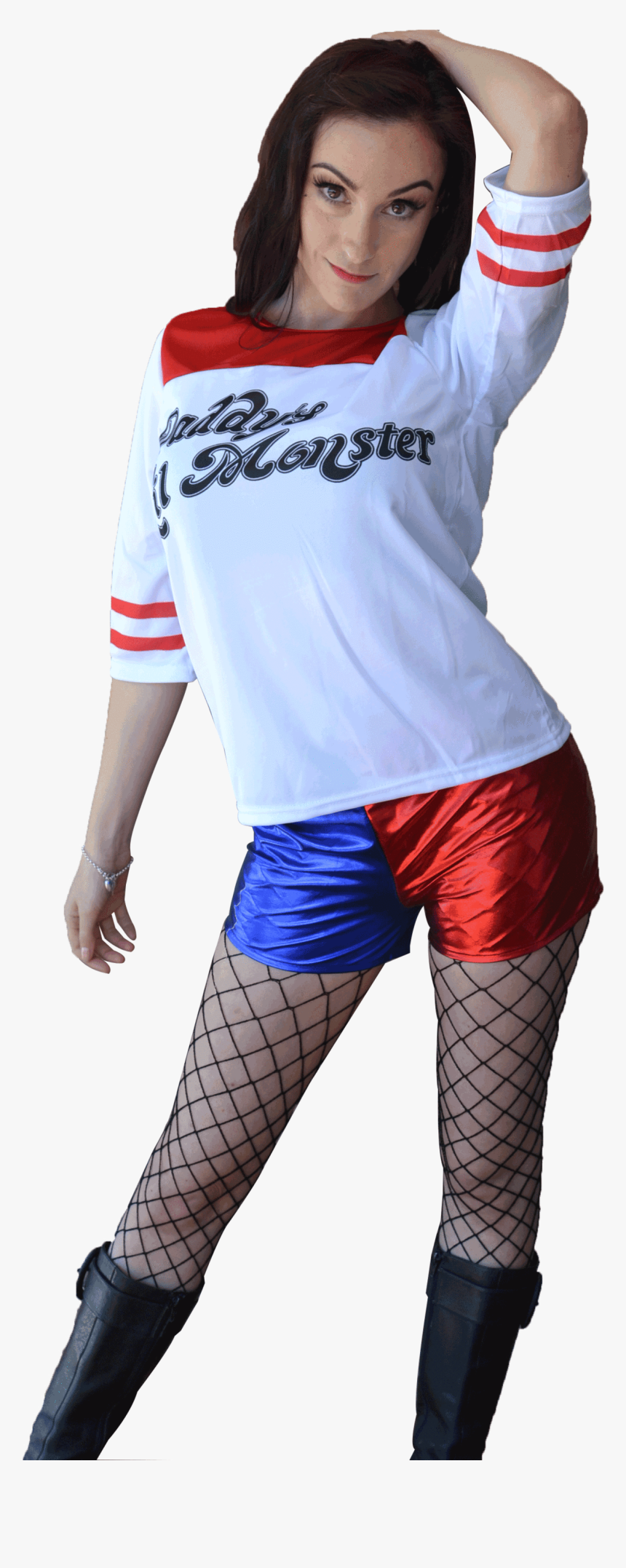 Harley Quinn Costume"
 Class="lazyload Lazyload Fade - Tights, HD Png Download, Free Download