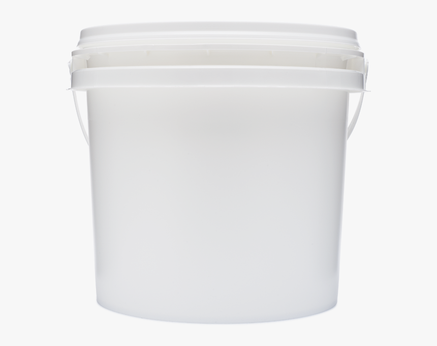 Empty 3 Gallon Bucket W/ Lid - White Bucket With Cover Png, Transparent Png, Free Download