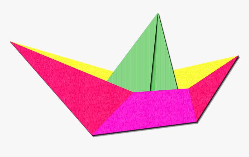 Boat, Paper Boat, Sailboat - Gambar Perahu Kertas Animasi, HD Png Download, Free Download