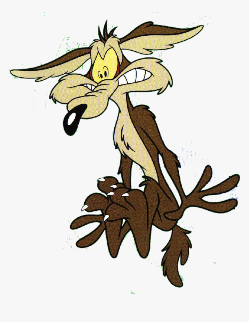 Coyote Clipart Looney Tunes - Wile E Coyote Png, Transparent Png - kindpng.