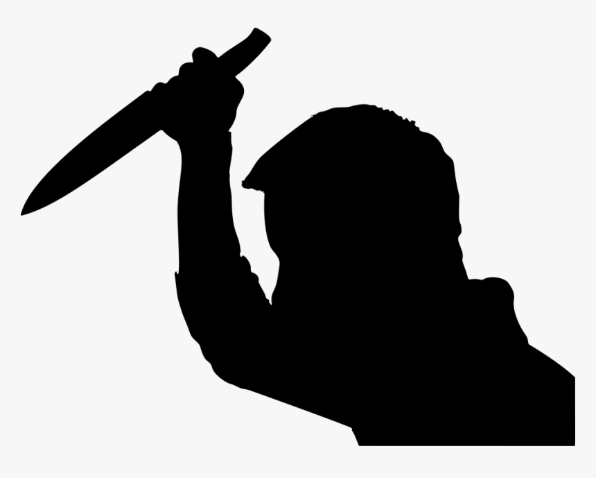 Stabbing Crime Murder Death Psycho - Psycho Png, Transparent Png, Free Download