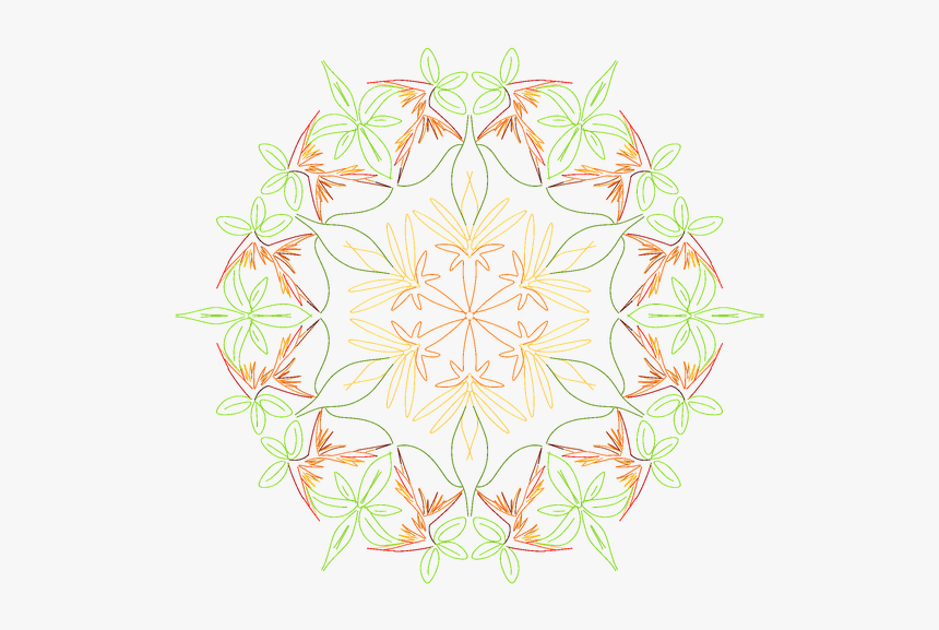 Mandala, Color, Isolated, Spiritual, Meditation, Energy - Motif, HD Png Download, Free Download