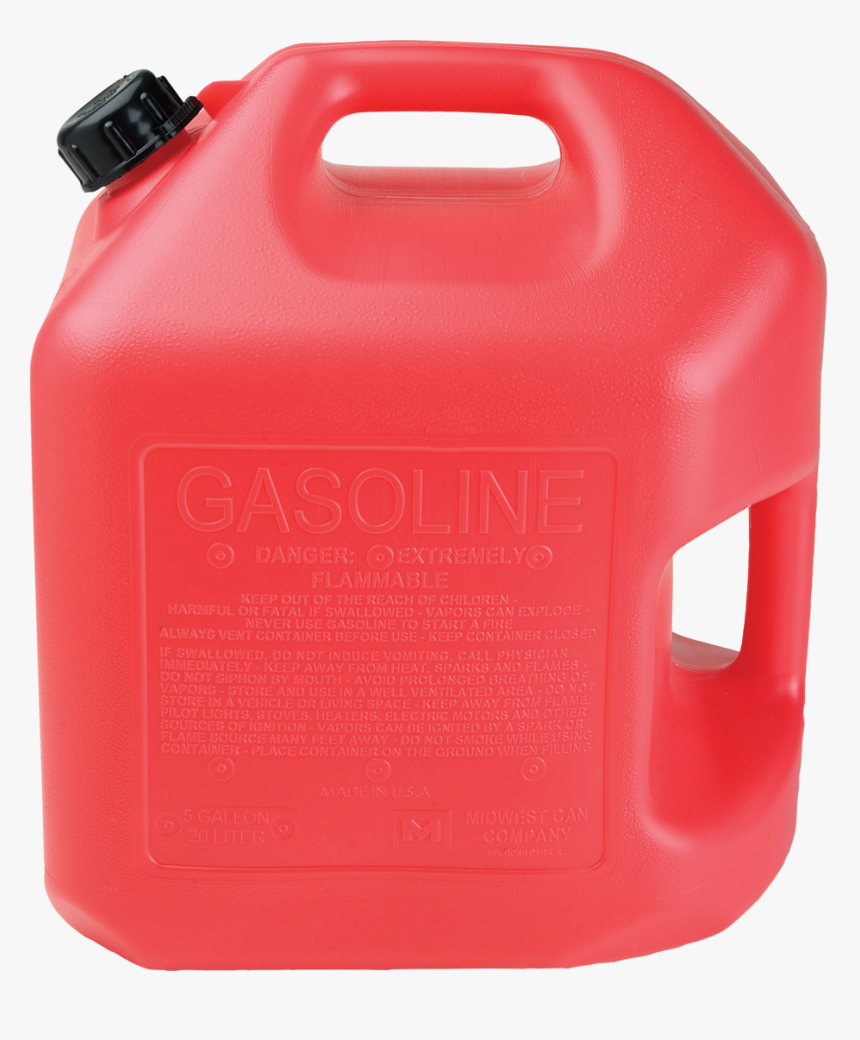 Gas Can 5 Gallon - 20 Liter Gasoline Tank, HD Png Download, Free Download