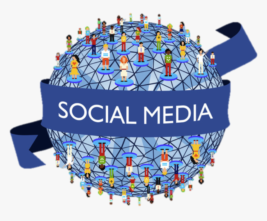 Social Media All Around The World, HD Png Download, Free Download