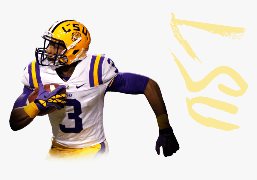 Obj Drawing Lsu Huge Freebie Download For Powerpoint - Odell Beckham Lsu Transparent, HD Png Download, Free Download