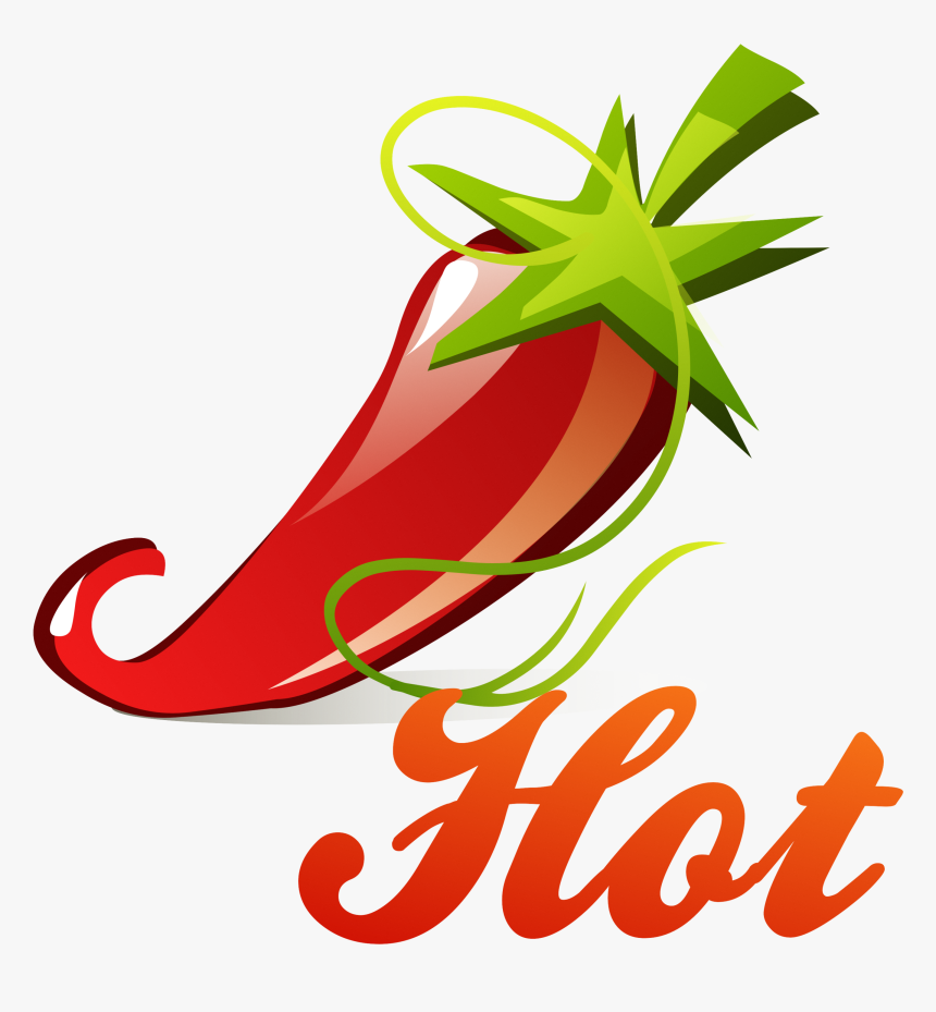 Chili Red Hot Pepper Logo Food - Hot Tamale Clipart, HD Png Download, Free Download