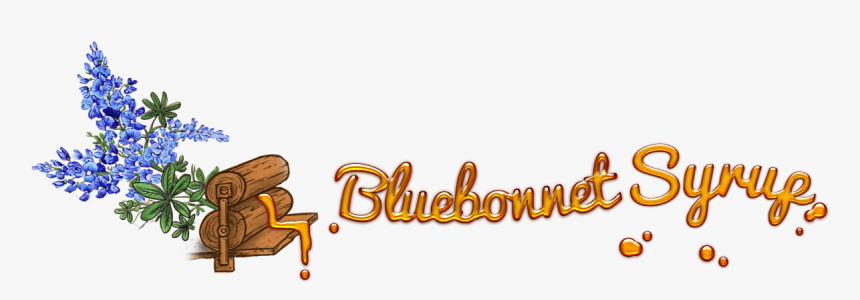 Bluebonnet Syrup - Illustration, HD Png Download, Free Download