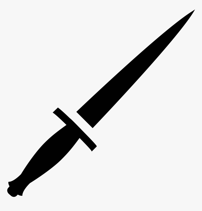 Dagger Icon Png - Dagger Clip Art Transparent, Png Download, Free Download