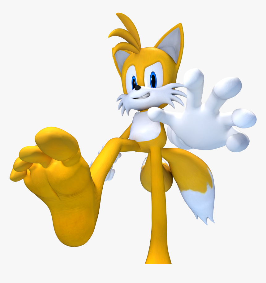 Tails The Giant By Feetymcfoot - Tails The Fox Feet, HD Png Download, Free Download