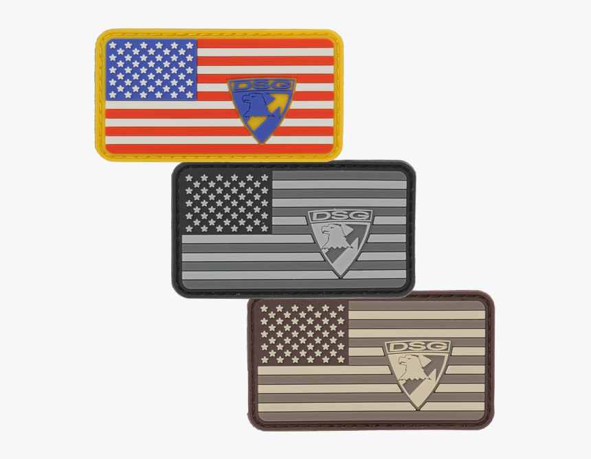 Picture Of Dsg American Flag Pvc Patch - Flag Of The United States, HD Png Download, Free Download