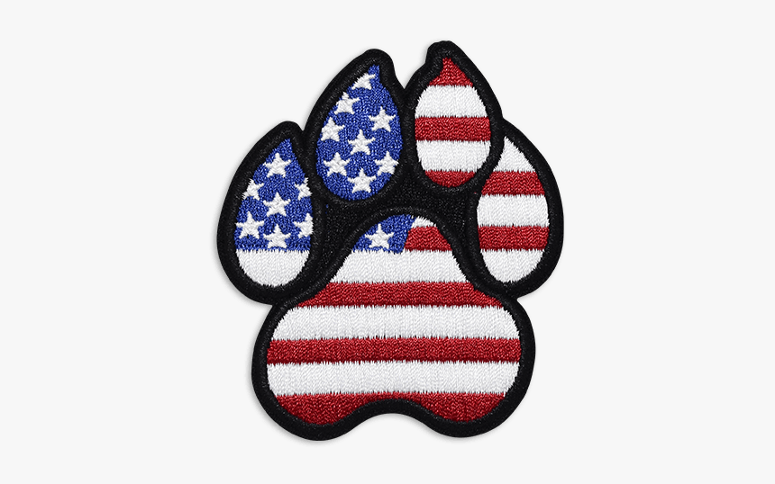 American Flag K9 Paw, HD Png Download, Free Download