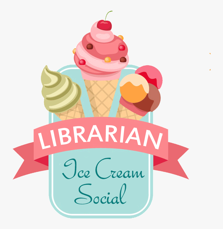 Librarian Ice Cream Social - Nombres Para Negocios De Helados, HD Png Download, Free Download