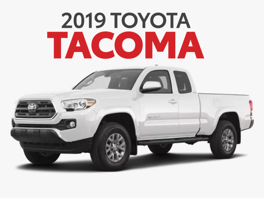 The Toyota Tacoma Is Overbuilt To Perform - 2019 Toyota Tacoma Sr5 Double Cab White, HD Png Download, Free Download