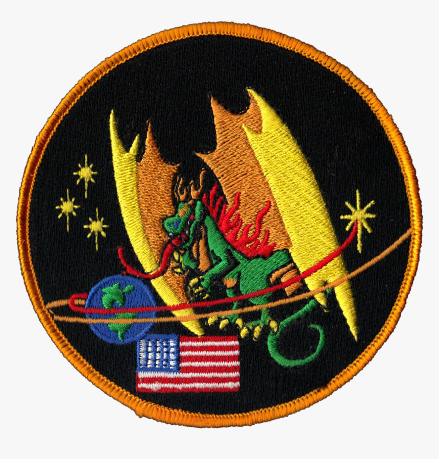 Nrol-6 Dragon Mission Patch - Clementine Mission Patch Dragon, HD Png Download, Free Download