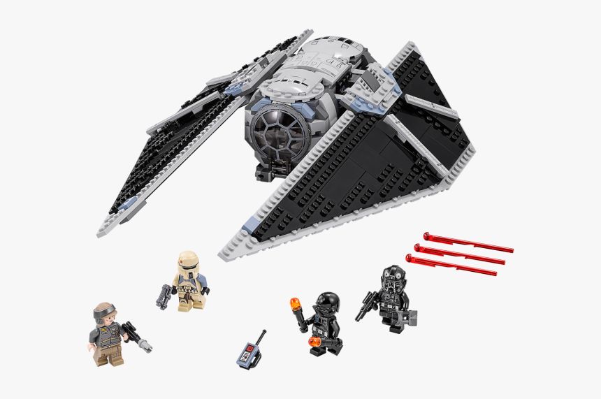 Lego 75154 Star Wars Tie Striker - Lego Tie Striker, HD Png Download, Free Download