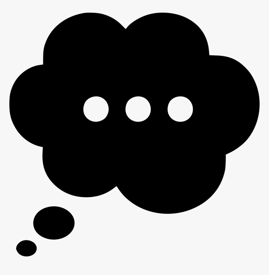 Thought Bubble - Thoughts Icon, HD Png Download, Free Download