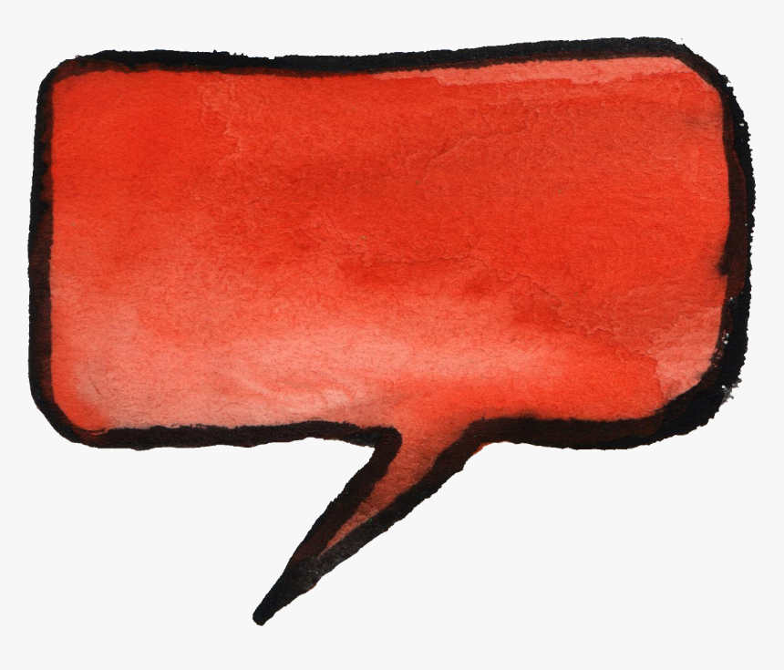 Clipart Red Speech Bubble, HD Png Download, Free Download