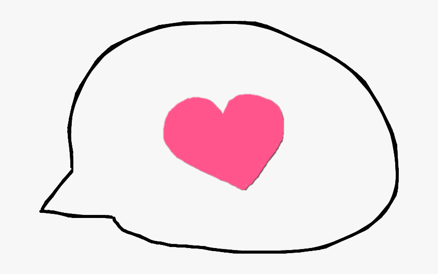 Speech Bubble Png Cute - Cute Bubble Speech Png, Transparent Png, Free Download