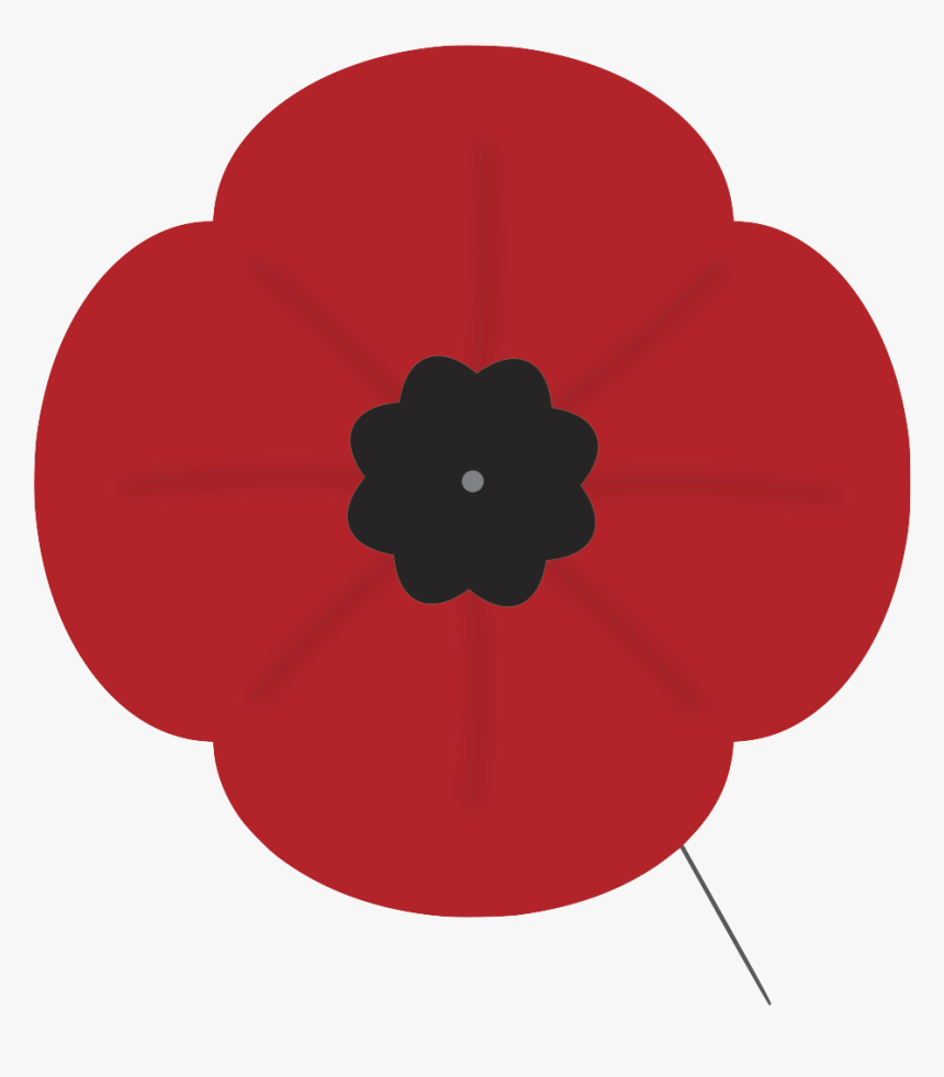 Support Our Troops, Not The War - Clipart Poppy Remembrance Day, HD Png Download, Free Download