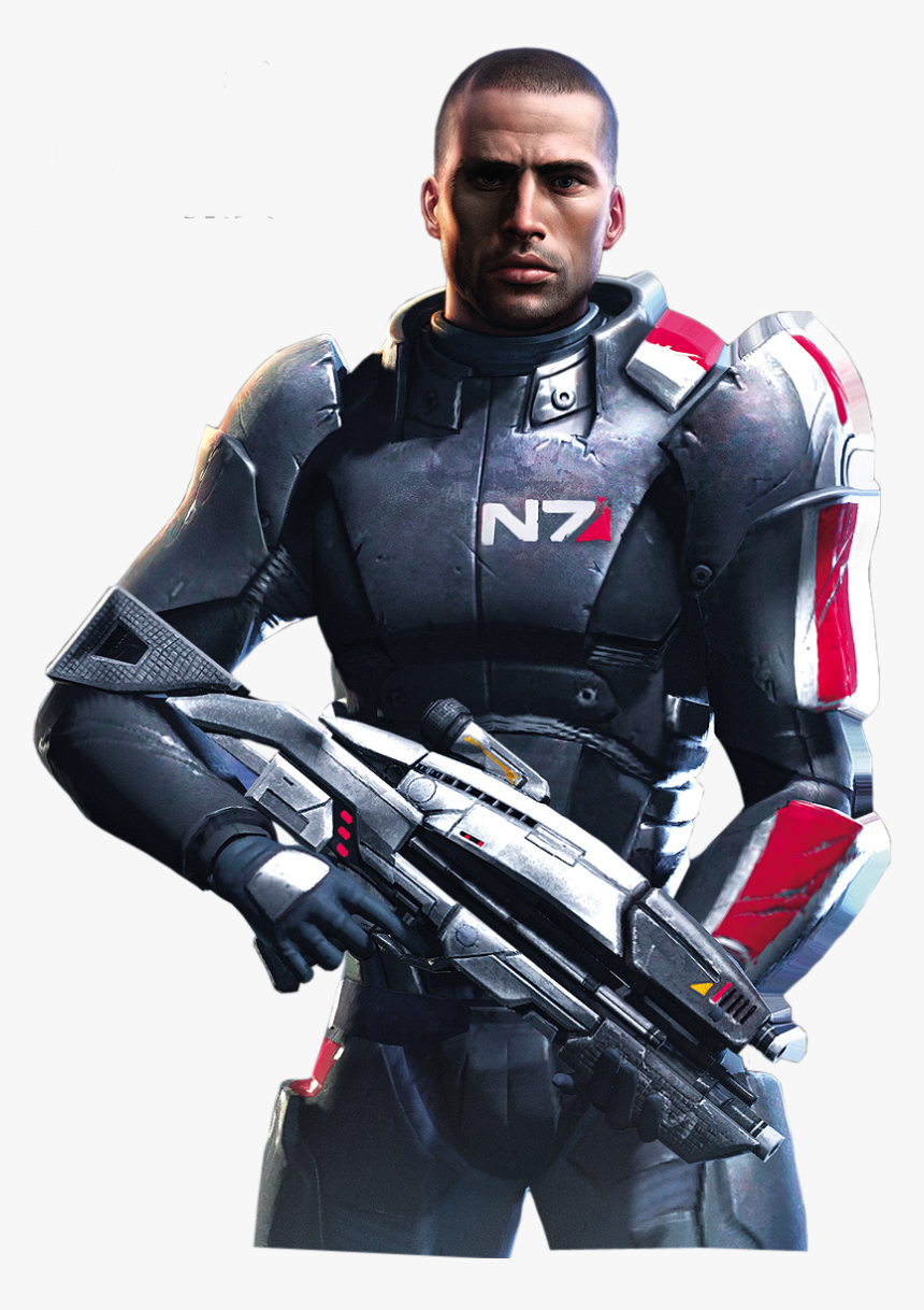 Commander Shepard - Mass Effect Shepard Mark Vanderloo, HD Png Download, Free Download