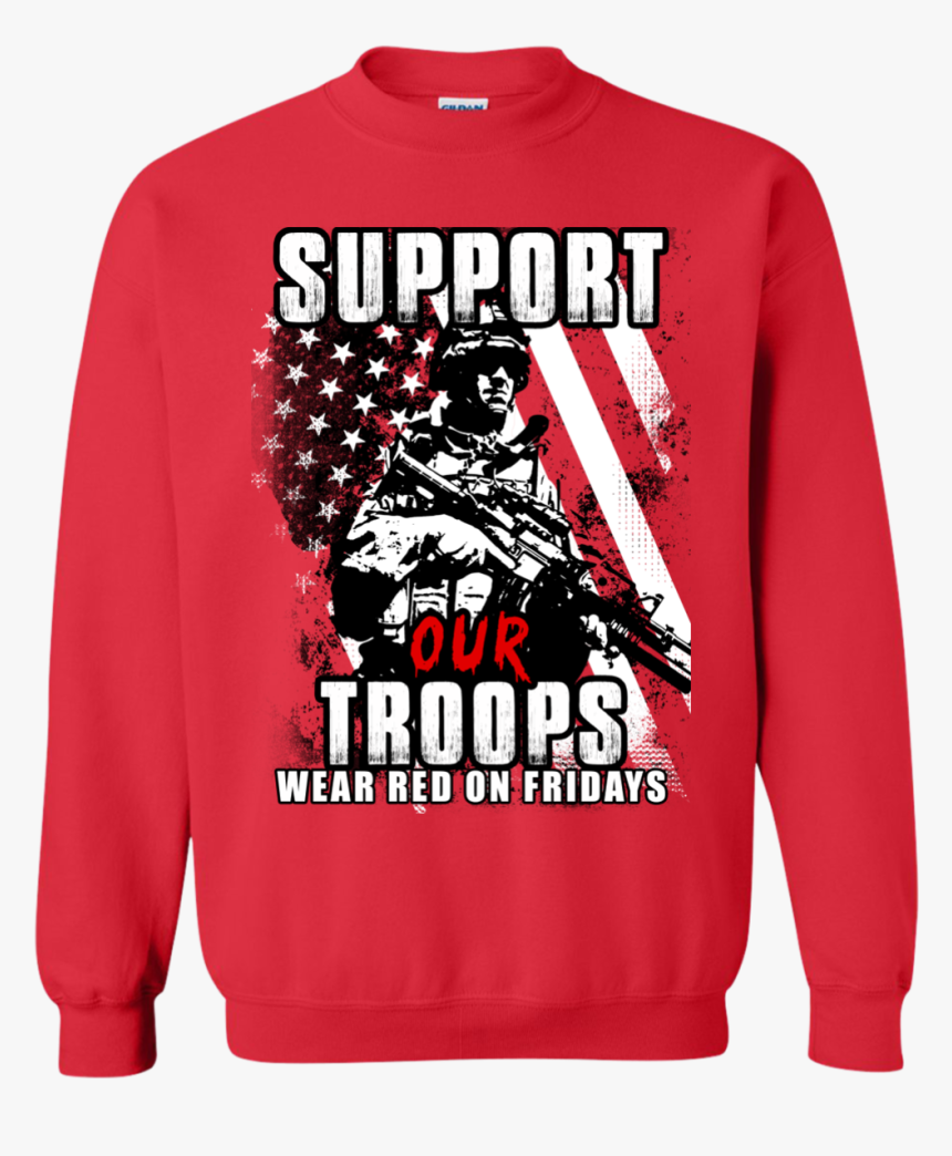 Red Shirt Friday - Support Troops Red Shirt Fridays, HD Png Download, Free Download