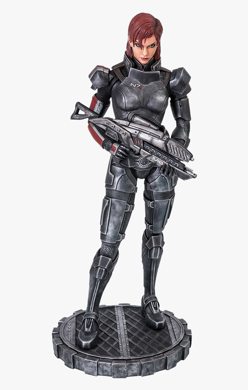 Mass Effect Female Shepard Statue, HD Png Download, Free Download