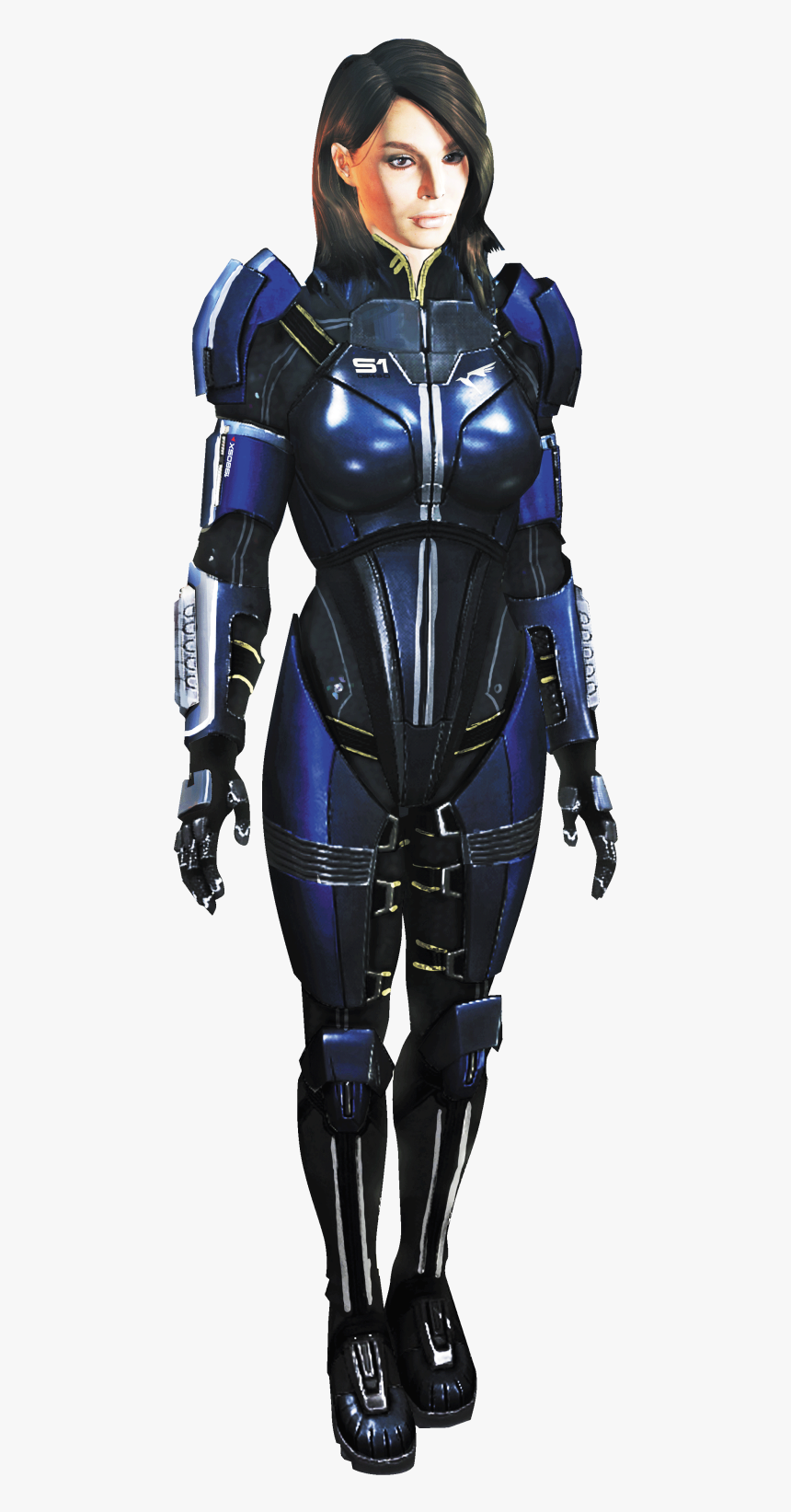 Mass Effect Ashley Williams Armor - Mass Effect 3 Ashley Armor, HD Png Download, Free Download