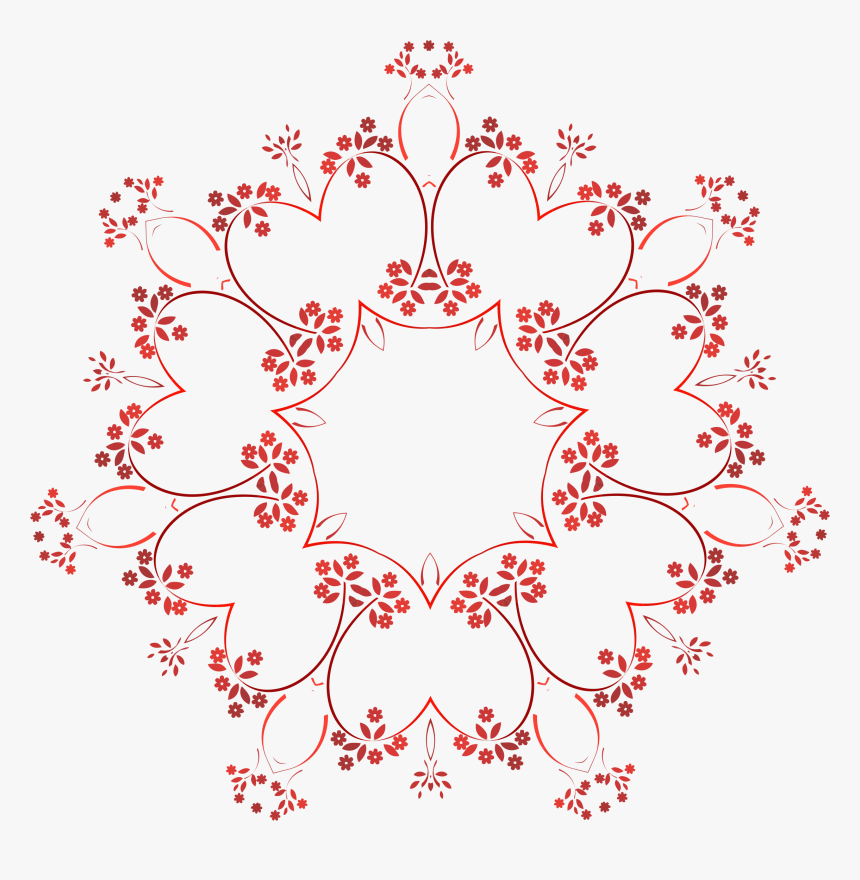 Floral Frame 9 Clip Arts - Pinceles Para Photoshop Cs5, HD Png Download, Free Download