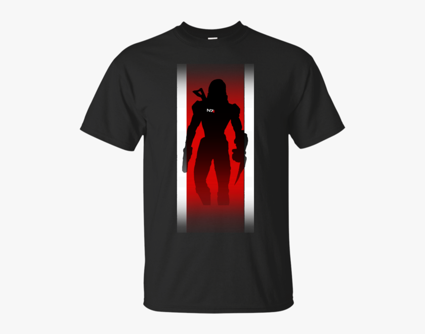 Commander Shepard Of The Normandy T Shirt & Hoodie - T-shirt, HD Png Download, Free Download