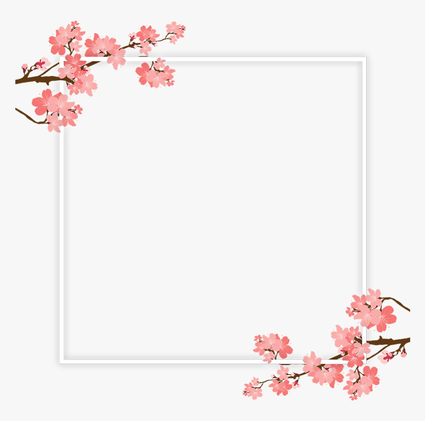 Cherry Blossom Page Border, HD Png Download, Free Download