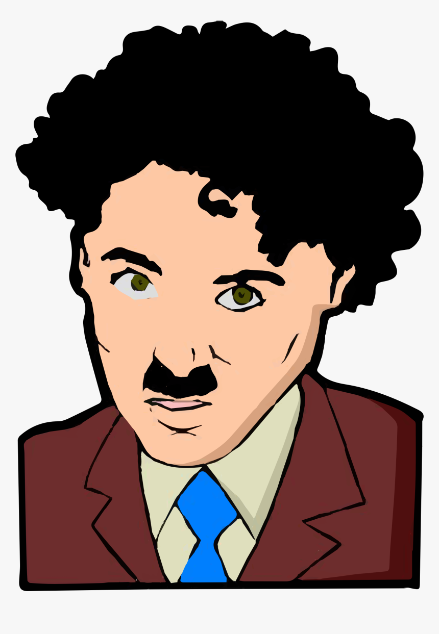 Clipart Face Cowboy - Png Charlie Chaplin Face, Transparent Png, Free Download