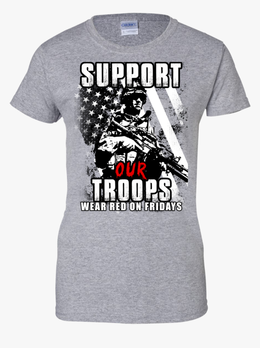 Red Shirt Friday - Support Troops Red Shirt Fridays, HD Png Download, Free Download
