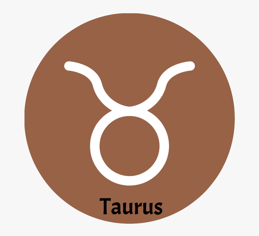 Taurus Zodiac Sign - Circle, HD Png Download, Free Download