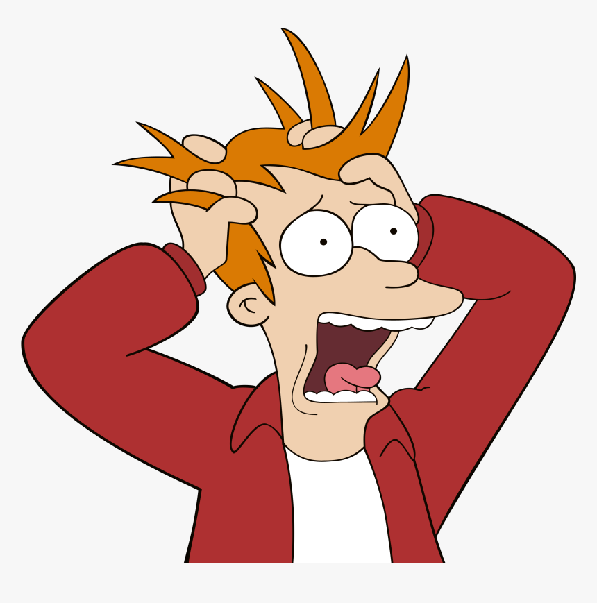 Futurama Fry Stress Png Image - Futurama Fry Stress, Transparent Png, Free Download