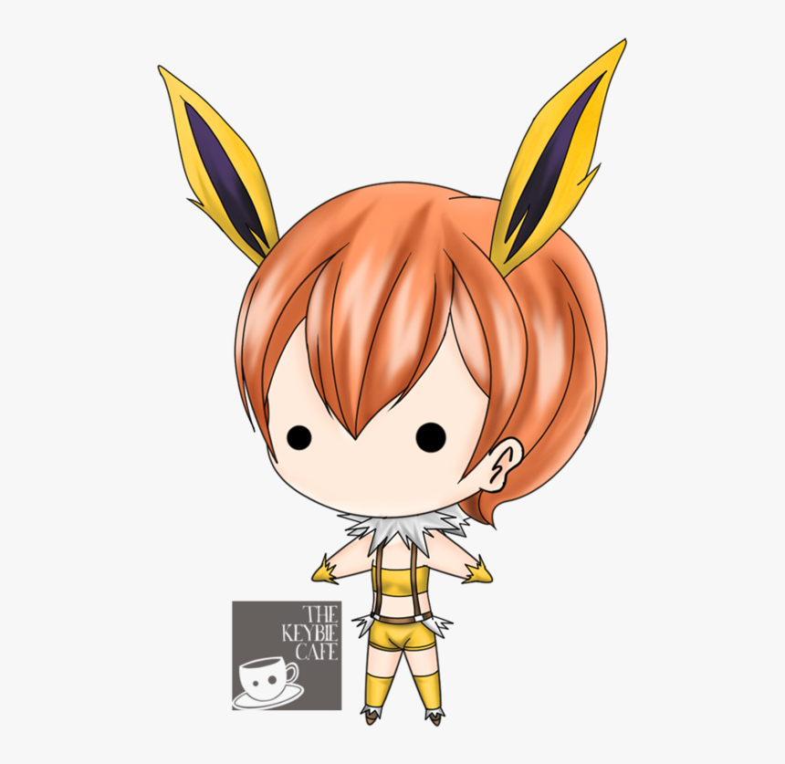 School Idol Eeveelutions Keybies Hoshizora Rin - Cartoon, HD Png Download, Free Download